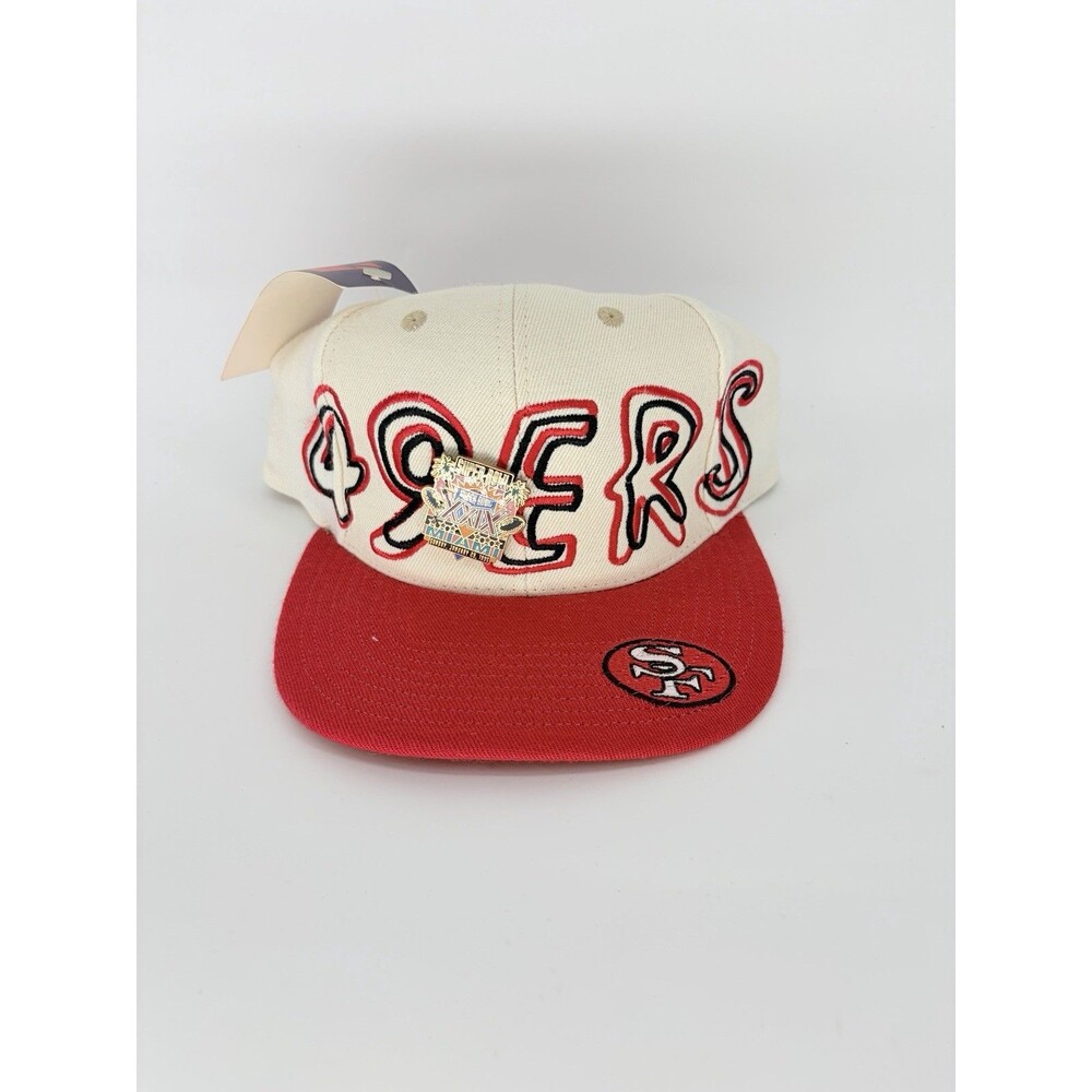 Vintage San Francisco 49ers Pro Player Snapback Football Hat NOS 1990s W/Tag